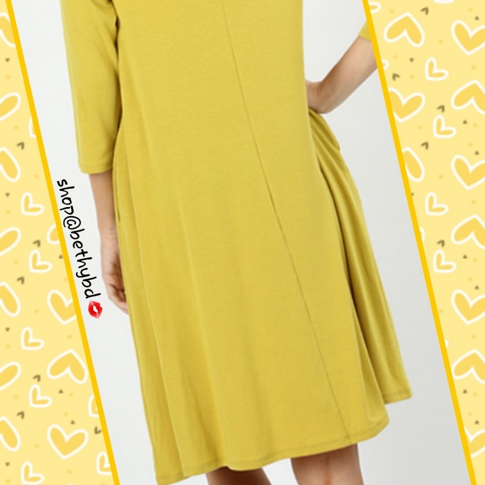 FLASH SALE ONLY💼📂LAST 1💜 5🌟Rated Swing Dress - Picture 3 of 3